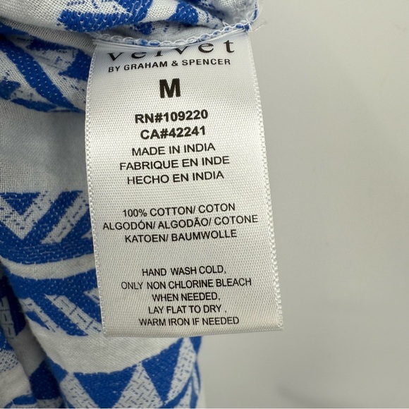 Velvet by Graham & Spencer Dinae Jacquard Maxi Dress in Cobalt Size M - Picture 13 of 13